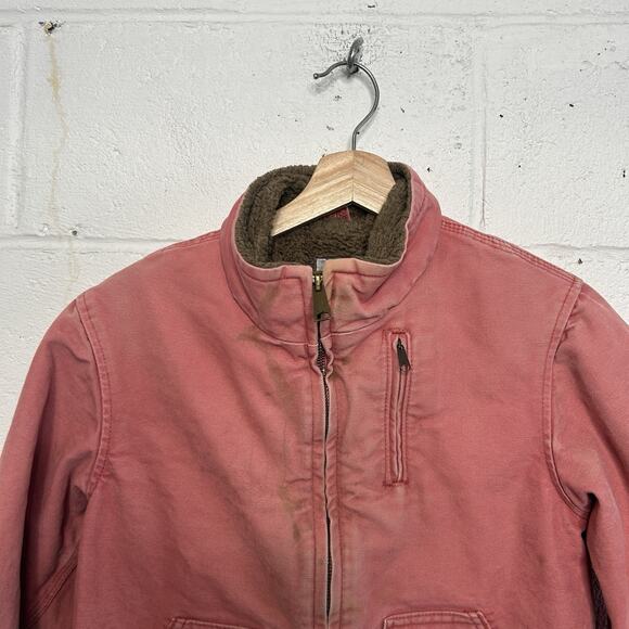 Vintage Carhartt Sherpa-Lined Ridge Jacket “Sherbet Pink” - Picture 5 of 15